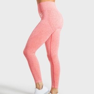 Gymshark Vital Seamless Leggings - Coral Marl